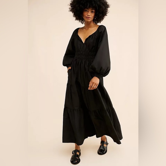 Anthropologie Dresses & Skirts - Anthropologie The Somerset Maxi Dress: Puff-Sleeved Edition